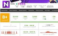 Monthly earnings and other details of the content creator (Image via Social Blade)